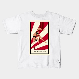 The Hanged Man - Circus Tarot Card Kids T-Shirt